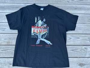 Vintage 2001 Elvis Presley Las Vegas 1970 International Hotel T-Shirt